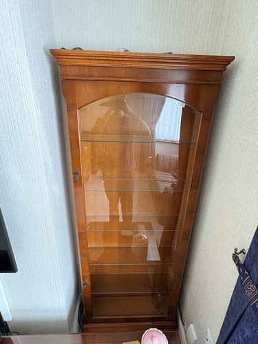 Wooden display cabinets - wooden, with