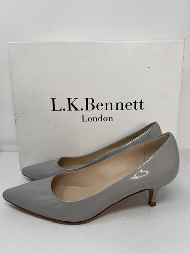 Bennett shoes grey patent - bennett,