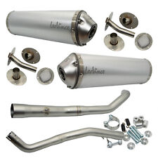 Muffler LeoVince 2x slip-on