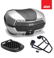 GIVI Black Top Case Kit V58NT + Plate BMW R 1100 GS 1994 1995 1996