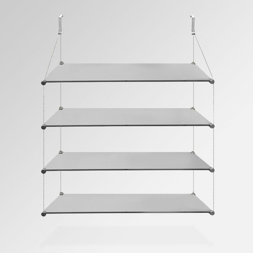 Suspended cable shelves - suspended,