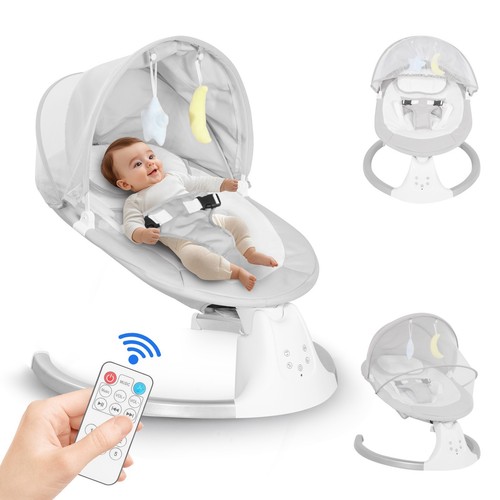 Electric bluetooth baby swing - electric,