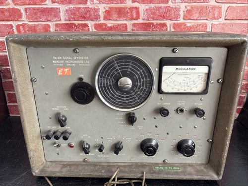 Vintage marconi military - fm/am,