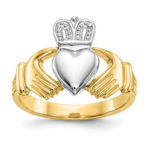 14k two tone gold - 14k, mens