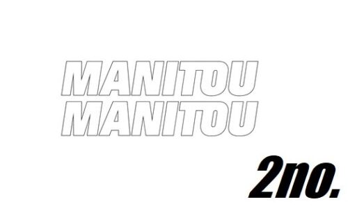 Boom decals manitou mt1440 - boom,