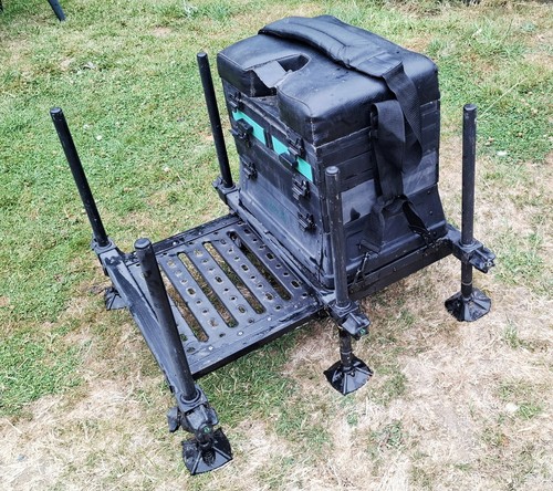Sensas fishing seat box - box, match