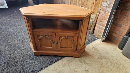 Pine corner unit - pine,