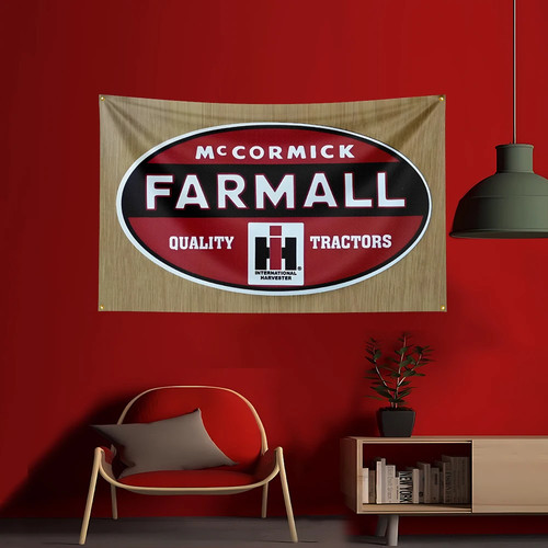 Farmall farm equipment banner - farm,
