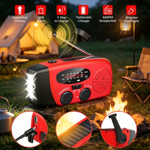 Emergency wind dynamo solar - emergency, up