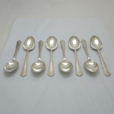 DUBARRY Design George Butler Sheffield Silver Service Cutlery 8 Dessert Spoons