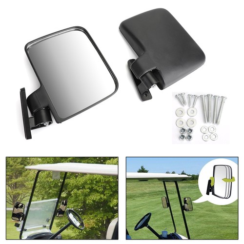 Golf cart side mirrors rear - cart,