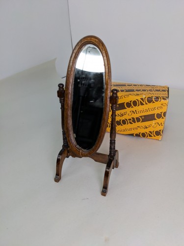Vtg dollhouse miniature wooden - dollhouse,