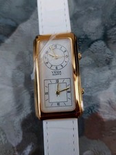 Yema Dual Tima Quartz  Lady's Watch New