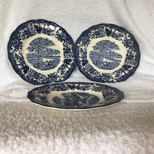 Vintage blue and - white, 3