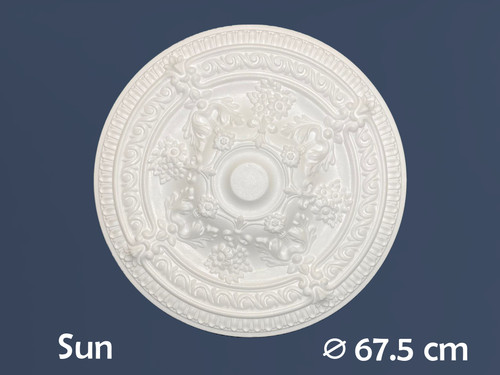 Ceiling rose polystyrene - ceiling,