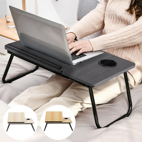Folding laptop table stand bed - stand,