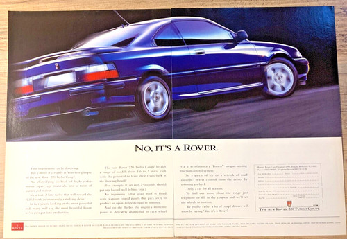 Rover 220 turbo coupe - coupe,