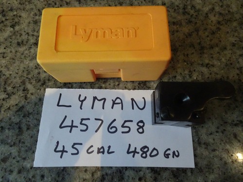 Reloading lyman 45cal 480gn - reloading,