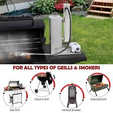 Supllueer Cold Smoke Generator 5L Stainless Steel Hot Smoker Smoker Pellet BBQ