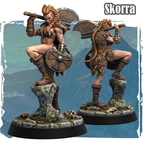 Skorra viking barbarian axe - skorra,