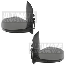 VW Caddy Life 2004-2021 Electric Adjust Heated Wing Door Mirrors 1 Pair Upgrade