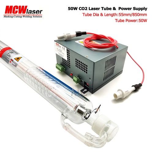 Co2 laser tube 40w 50w - co2, 50w&power