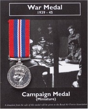 War Medal 1939-45. -  Campaign