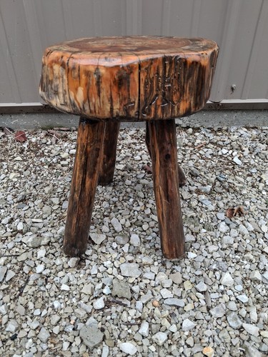 Rustic wooden log - rustic, accent