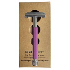 Womens Lavender Texture Long