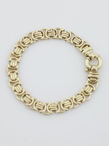 Heavy chunky gold bracelet 9ct - gold,