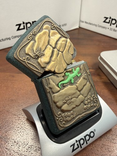 Genuine zippo lighter rock - lighter, 3d
