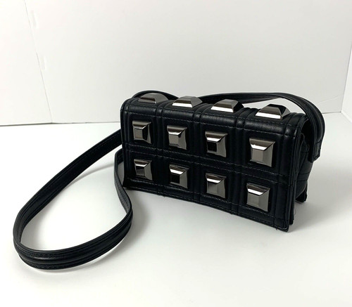 Zara black quilted crossbody - quilted,