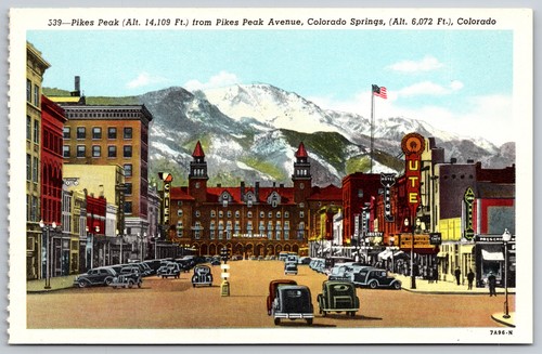 Pikes peak avenue downtown - peak,