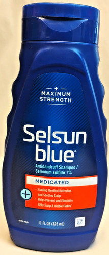 Selsun blue medicated - blue, maximum