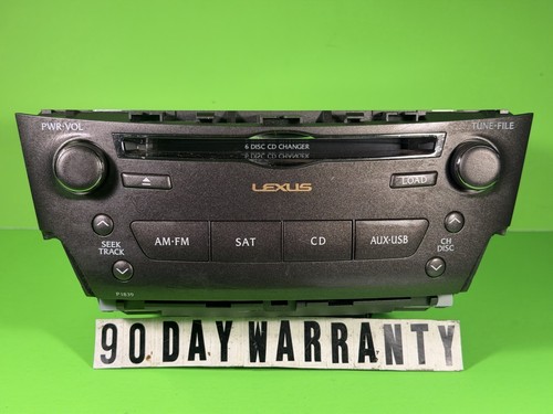 2010 2012 lexus - am/fm, cd