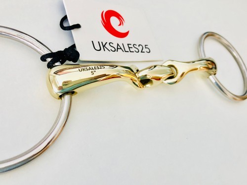 Loose ring snaffle curved oval - loose,