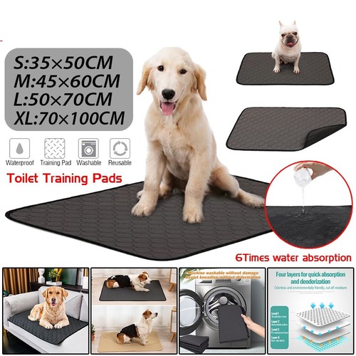 Large washable pet pee pads - washable,