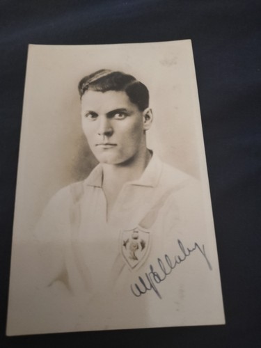 Vintage rugby league postcard - rugby,