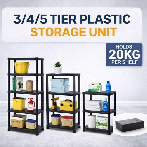 Plastic shelf shelving unit - shelving,