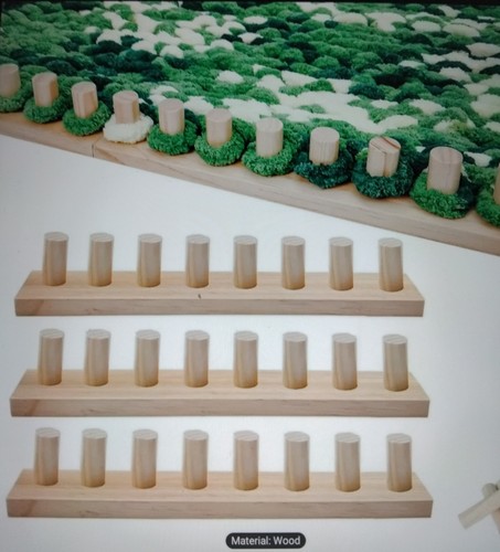 Large 120cm wooden knitting - 120cm,