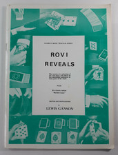 Rovi Reveals , Lewis Ganson 1980 Supreme Magic Publications (Signed)