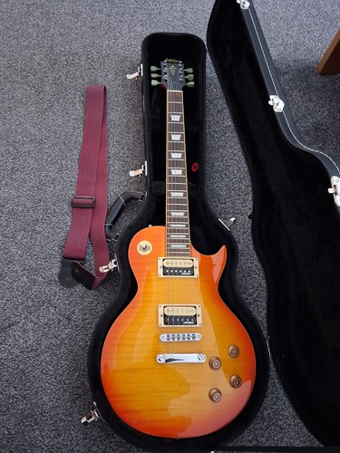 Vintage v100afd flamed amber - vintage,