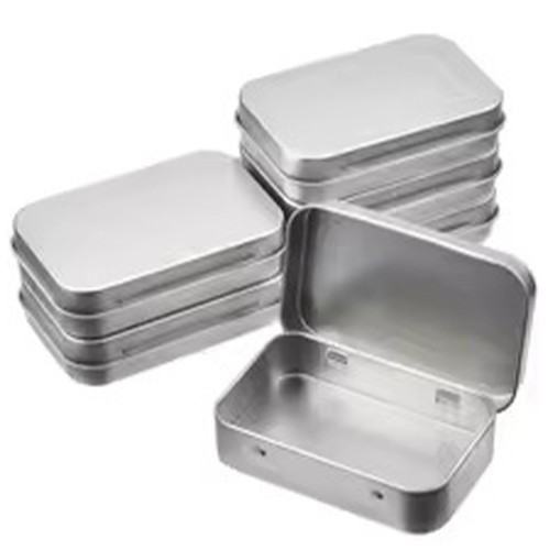 Small metal tin - tin, storage