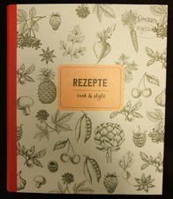 Recipes Folder-clear plastic wallets, divider pocket pages, recipe cards, labels