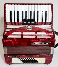WELTMEISTER SEPERATO STANDARD 48 bass Piano Accordion Akkordeon Excellent+++++