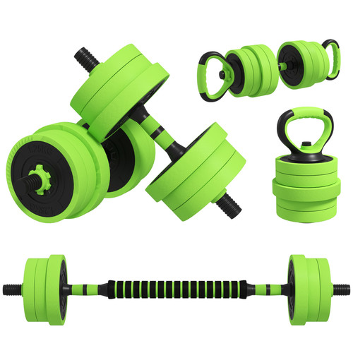 20kg weight dumbbells - 4-in-1,