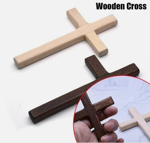 Christian wooden cross - christian,