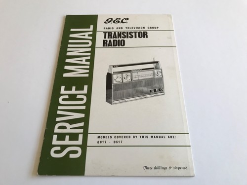 Gec g817 d517 transistor - gec,