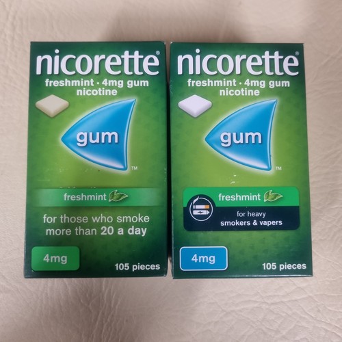 Nicorette freshmint 4mg gum - freshmint,
