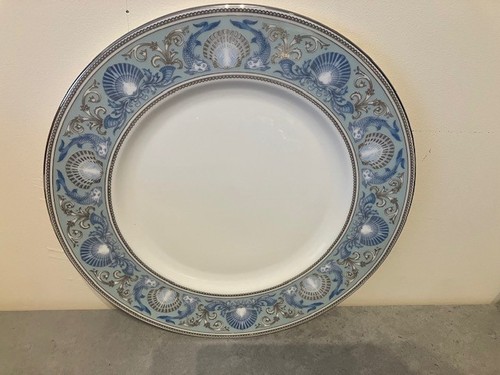 Wedgwood dolphins blue dinner - dolphins,